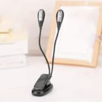 Music Stand Lamp, Clip-On Led Book Light With Usb And Aaa Battery Power, 4 Brightness Levels For Bed Reading - Ideal Choice For Readers, Pianists & Traveling