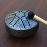 Ethereal Drum, A 3-Inch 6-Tones Steel Tongue Drum, Is Compact And Portable, Allowing People To Relieve Stress, Heal And Meditate. It Comes With Drumsticks And Music Notes. Eid Al-Adha Mubarak - Image 7