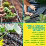 15/25Pcs Galvanized Garden Landscape Pin, U-Shaped Lawn Fabric Landscape Pin For Safety Garden Flower Plants Supplies, Garden Balcony Planting Supplies, Planters & Container Accessories - Image 12