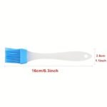 6Pcs Silicone Oil Brush Household Baking Brush Outdoor Bbq Brush Kitchen Accessories Tools Diy Baking Tool Cream Brush Silicone Brush Varsity Brush Cooking Utensil Kitchen Gadgets - Image 4