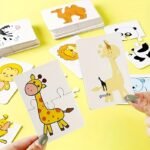 16Pcs Toddler Puzzle Cards Toys For Kids Jigsaw Matching Game Education Toys Cartoon Shape Cognitive Training Gift - Image 8