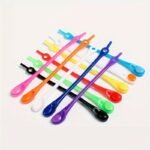 12Pcs Colorful Silicone Elastic Shoelaces, Multifunctional High Elastic Lazy Shoe Laces - Image 10