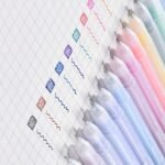 Colored Gel Pens 1/6/10/12 Pens Set And Refills - Image 8