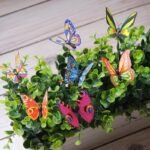 10Pcs Colorful Butterfly Stakes, 3D Artificial Butterfly Decor, Garden & Patio Decor, Random Pattern - Image 8
