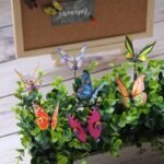 10Pcs Colorful Butterfly Stakes, 3D Artificial Butterfly Decor, Garden & Patio Decor, Random Pattern - Image 6