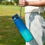 1Pc, 21.98Oz/33.81Oz Gradient Sports Fitness Travel Water Bottle, Portable Drink Cup, Tea Mug, Durable Pc Material, Uncharged, Flip Top, Ideal For Men & Women, Perfect For Summer & Fall, Great Gift For Students, Birthday, Valentine'S, Christmas - Image 10
