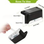 4/12Pcs Solar Powered Outdoor Step Light, Solar Fence Lights, Outdoor Patio Lights, Solar Deck Lights, Solar In-Ground Lights, Solar Powered Fence Stairs Lighting For Fence, Step, Patio, Deck, Backyard, Path - Image 4