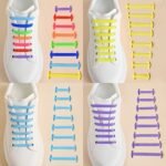 16Pcs/Pack Silicone No-Tie Elastic Shoelaces Suitable For Sneakers, Casual Shoes, And Athletic Footwear - Image 12
