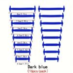 16Pcs Silicone No Tie Shoe Laces, Creative Lazy Shoelaces - Image 7