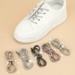 Fashionable Diy Shiny Shoelace Laces - Colorful, Sparkling Rhinestone Embellishments For Sneakers, Easy To Match, Personalized Fashion Accessory, Shoelace Decorations|Sparkling Shoelaces|Easytomatch Laces - Image 16