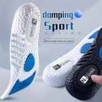 Eva Insoles For Shoes Sole Shock Absorption Breathable Cushion Running Insoles For Feet For Man Women Insoles