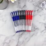 18Pcs (3 Pens + 15 Refills) Gel Pen Set School Supplies Black Blue Red Ink Color 0.5Mm Ballpoint Pen Kawaii Pen Student School Office Stationery - Image 4