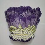 Zebra Striped Nylon Gloves, Anti-Static, Anti-Skid, Wear-Resistant, Latex Free, Hand Wash - Image 2