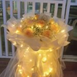 Pack Of 6 Small Square Box Copper Wire Lights Mini Led Fairy Light Battery Powered Copper Wire Lights Silvery Wire Christmas String Lights With 3 Modes Flashing For Bedroom Party Indoor Valentine'S Day Easter Wreath Decoration, Warm Color / White / Color - Image 8