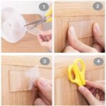 1 Roll Transparent Double Sided Nano Tape, Waterproof Wall Stickers, Reusable Heat Resistant, Bathroom Home Decoration Tapes Nano Double Sided Tape, Heavy Duty Transparent Adhesive Strips, Strong Sticky Multipurpose Reusable Waterproof Mounting Tape - Image 8