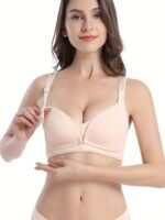 Women'S Maternity Solid Breast Feeding Bra - Image 9