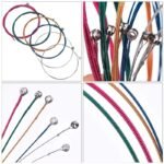 6-Pack Of Colorful Copper Steel Strings For Your Acoustic Guitar - Image 2