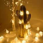 1Pc Led Bubble Ball Light String Crystal Ball Light Room Decoration Warm Scene Layout - Image 11