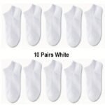 Breathable And Comfortable Ankle Socks For Men And Women, Suitable For Spring And Summer. These Solid Color Short Socks And Boat Socks Are Unisex And Can Be Worn In All Seasons. The Thin Design Is Perfect For Outdoor Leisure And Pairs Well With Dress Shoes. - Image 19