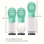 Leak-Proof Portable Dog Water Dispenser For Walking And Travel - Keep Your Pet Hydrated On-The-Go - Image 2