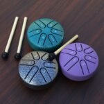 Ethereal Drum, A 3-Inch 6-Tones Steel Tongue Drum, Is Compact And Portable, Allowing People To Relieve Stress, Heal And Meditate. It Comes With Drumsticks And Music Notes. Eid Al-Adha Mubarak - Image 8