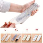 1Pc Transparent Remote Control Case With Elastic Fit & Waterproof Protection - Tv/Ac/Dvd/Recorder Cover, Scratch-Resistant Clear Shell For Home Theater & Media Devices, Dustproof Slim Fit Design, Minimalist Cover, Durable Material, Flexible Protection, Protective Sleeve, Av Enthusiasts, Gadget Protectors - Image 2