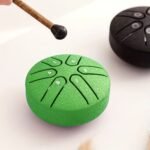 7.62Cm 6-Note Mini Ethereal Drum For Meditation, Percussion, Instruments, Music, Yoga, Education, Black/Green/Purple/Navy/Golden - Image 13