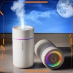 New Colorful Aromatherapy Humidifier Suitable For Bedroom Living Room Office Desk Car Humidifier Colorful Car Aromatherapy Machine Atmosphere Light Humidifier - Image 2