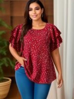Large Size Women'S Tops