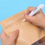 5-6Pcs White Waterproof Gel Roller Ball Pens, 0.7Mm 1Mm 2.5Mm, Medium Point, Alcohol-Based Ink, For Notebook, Plastic Surface, Painting, Marking, Writing - Image 8