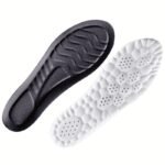 1 Pair Super Soft Tpu Sports Insoles - Shock-Absorbing Basketball Arch Support Insoles With Textured Grip For Enhanced Comfort & Support, Grey, Sports Insoles, Arch Support, Textured Grip Insoles - Image 9