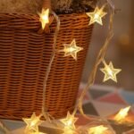 1Pc String Lights 10, 20, 30, 40, 80, Led Star String Lights, Battery Box Power Supply Fairy String Lights, Wedding Party, New Year, Warm White - Image 10