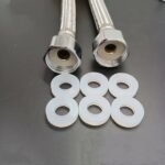 10/20/30/40/50Pcs White Pvc Pipe Seal Gaskets - Leakproof, Heat & Cold Resistant, High Quality 3Mm Thick Durable Gaskets For 1/2" Drainage Connections, Non-Potable Water Safe For Household Plumbing & Diy Projects - Image 2
