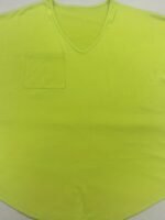 Plus Size Basic T-Shirt, Women'S Plus Plain Short Sleeve Round Hem V Neck Casual Tee - Image 10
