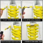 A Set Of Two 100Cm Long Colorful Elastic Shoelaces With Two Metal Capsule Clips Included. - Image 12