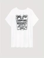 European And American Women'S Plus Size Fashion Casual Vacation T-Shirt Top - Image 4