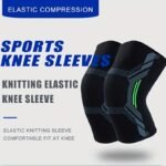 1Pc High Stretch Knee Braces Sleeves Knee Support For Women And Men - Compression Knee Brace For Working Out, Running, Gym, Fitness, Weightlifting ?1 Piece? - Image 4