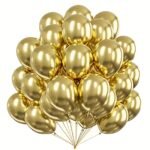 30Pcs, 5-Inch Chrome Balloons - Perfect For Birthday, Wedding, Graduations, Anniversaries, And More For Halloween Christmas Easter Gift -Winter, New Year, Easter Room Decor - Image 9