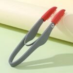 Soft Silicone Eye Cleaner Tweezers For Pets - Red & Blue, Ideal For Removing Tear Stains & Eye Discharge In Cats & Dogs, Pet Grooming Essentials|Ergonomic Handle|Silicone Tweezers - Image 8