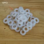 10/20/30/40/50Pcs White Pvc Pipe Seal Gaskets - Leakproof, Heat & Cold Resistant, High Quality 3Mm Thick Durable Gaskets For 1/2" Drainage Connections, Non-Potable Water Safe For Household Plumbing & Diy Projects - Image 11