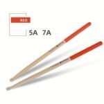 Amishop Premium Maple Drum Sticks 5A/7A - Anti-Slip Grip, Perfect For Electronic & Acoustic Drums, Ideal For Beginners - Image 6