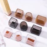 Table And Chair Leg Mats, Silent And Wear-Resistant, Chair Leg Protectors, Table Leg Mats, Stool Leg Mats, Table Corner Protectors