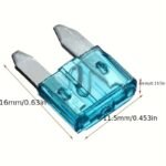 60Pcs Bagged Insurance Sheet, Car Fuse, Small Size 5A/10A/15A/20A/25A/30A - Image 4