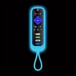 1Pc Glow In The Dark Universal Remote Control Cover Case For Tcl Hisense Roku Tv Streaming Stick 4K+ With Lanyard, Home Entertainment, Streaming Device Cover, Protective Sleeve, Protector, Snug Fit, Flexible Material, Glow In Dark, Roku Users, Home Theater Setup - Image 5