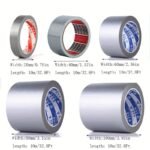 Super Adhesive Fabric Duct Tape, Carpet Waterproof Tape, High Viscosity Silver Gray Tape, Diy Home Decoration 10 Meter Reinstallation Tape - Image 2
