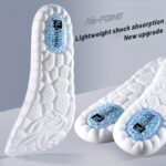 1 Pair New Upgrade Explosive Rice Capsules Sports Insoles For Shoes Sole Super Comfortable Lightweight Shock Absorption Breathable Running Insoles - Image 4