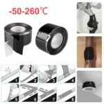 Heavy-Duty Waterproof Silicone Tape - Self-Fluxing Leak Seal Repair Tape, Instant Leak Stop For Pipes, Ducts, Automotive, Plumbing - High Quality, Extreme Temperature Resistance (-60?C To +150?C), No Tools Needed, Long-Lasting Adhesion For Indoor/Outdoor Use - Ideal For Professionals & Diy Projects, Automotive Sealing, Durable Adhesive, Highquality Adhesive, Home Maintenance - Image 6