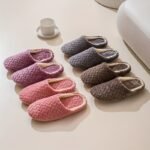Women'S Fluffy Home Slippers, Soft & Comfortable Indoor Slides - Image 9