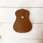 1Pc Guitar Pickup Storage Bag, Large Capacity Pu Faux Leather Portable, Musical Instrument Wood Grain Universe Retro Style Musical Instrument Accessories Universal Guitar Pickup Bag Has Texture- Convenient And Durable Pick Storage Box - Image 7