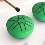 7.62Cm 6-Note Mini Ethereal Drum For Meditation, Percussion, Instruments, Music, Yoga, Education, Black/Green/Purple/Navy/Golden - Image 12